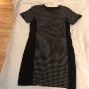 J.Crew houndstooth wool dress
